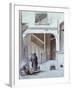 Affair of Poisons, Entrance to Marie-Madeleine D'Aubray, Marquise De Brinvilliers' Building-null-Framed Giclee Print