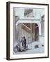 Affair of Poisons, Entrance to Marie-Madeleine D'Aubray, Marquise De Brinvilliers' Building-null-Framed Giclee Print