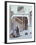 Affair of Poisons, Entrance to Marie-Madeleine D'Aubray, Marquise De Brinvilliers' Building-null-Framed Giclee Print