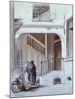 Affair of Poisons, Entrance to Marie-Madeleine D'Aubray, Marquise De Brinvilliers' Building-null-Mounted Giclee Print