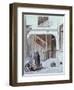 Affair of Poisons, Entrance to Marie-Madeleine D'Aubray, Marquise De Brinvilliers' Building-null-Framed Giclee Print