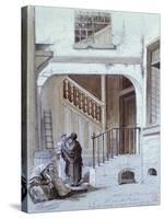 Affair of Poisons, Entrance to Marie-Madeleine D'Aubray, Marquise De Brinvilliers' Building-null-Stretched Canvas