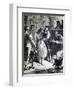 Affair of the Poisons, Questioning the Fortune Teller Catherine Deshayes, known as La Voisin-null-Framed Giclee Print