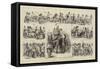 Affairs in Burmah, Specimens of King Theebaw's Army-William Ralston-Framed Stretched Canvas