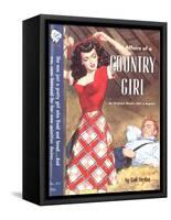 Affairs of a County Girl-null-Framed Stretched Canvas