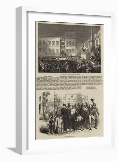 Affairs of Rome-null-Framed Giclee Print