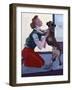 Affectionate But Tame, 1981-Peter Wilson-Framed Giclee Print