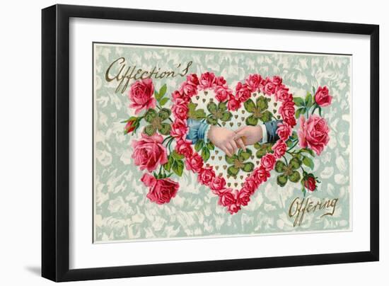 Affections Offering-null-Framed Art Print