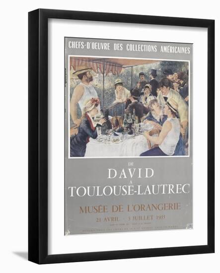 Affiche : Chefs d'oeuvre des collections américaines-null-Framed Giclee Print