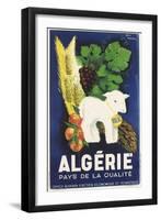 Affiche de Guy Nouen Algérie, pays de la qualité-null-Framed Giclee Print