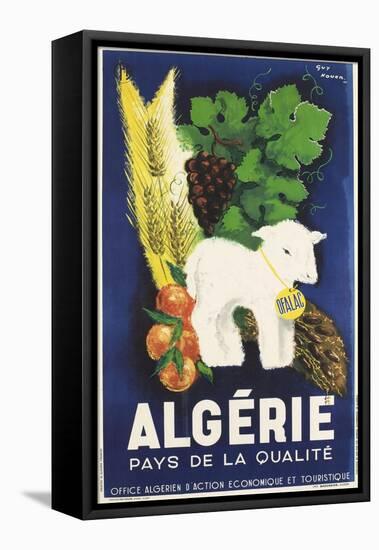 Affiche de Guy Nouen Algérie, pays de la qualité-null-Framed Stretched Canvas