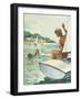 Affiche de Jacques Blein  Plages d'Algérie-null-Framed Giclee Print