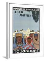 Affiche de Louis Fernez Le Sud algérien-null-Framed Giclee Print