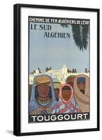 Affiche de Louis Fernez Le Sud algérien-null-Framed Giclee Print