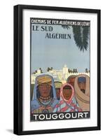 Affiche de Louis Fernez Le Sud algérien-null-Framed Giclee Print