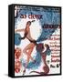 Affiche De Spectacle : J'Ai Deux Amours, Chanté Par Josephine Baker-null-Framed Stretched Canvas