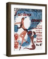 Affiche De Spectacle : J'Ai Deux Amours, Chanté Par Josephine Baker-null-Framed Photo