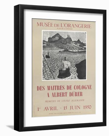 Affiche : Des maîtres de Colognes à Albrecht Dürer-null-Framed Giclee Print