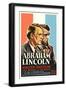 Affiche du film " Abraham Lincoln " by D.W. Griffith with Walter Huston, 1930 (photo)-null-Framed Photo
