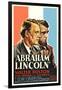 Affiche du film " Abraham Lincoln " by D.W. Griffith with Walter Huston, 1930 (photo)-null-Framed Photo