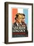 Affiche du film " Abraham Lincoln " by D.W. Griffith with Walter Huston, 1930 (photo)-null-Framed Photo