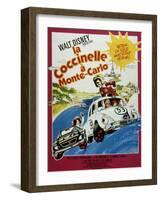 Affiche Du Film "La Coccinelle a Monte Carlo" 1977-null-Framed Photo