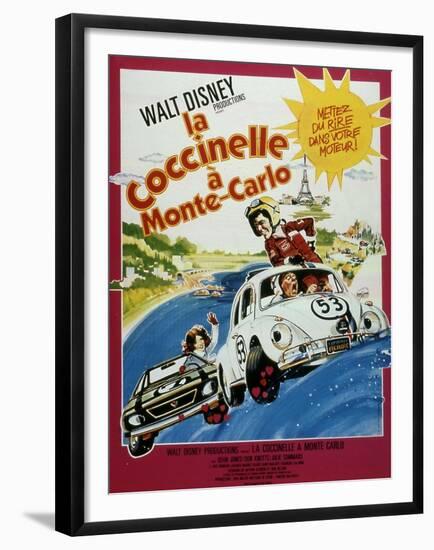 Affiche Du Film "La Coccinelle a Monte Carlo" 1977-null-Framed Photo