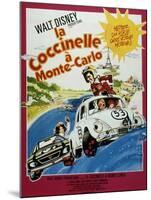 Affiche Du Film "La Coccinelle a Monte Carlo" 1977-null-Mounted Photo
