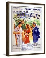 Affiche Du Film Le Moulin Dans Le Soleil De Marcdidier 1938-null-Framed Photo