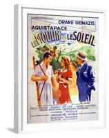 Affiche Du Film Le Moulin Dans Le Soleil De Marcdidier 1938-null-Framed Photo