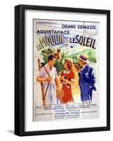 Affiche Du Film Le Moulin Dans Le Soleil De Marcdidier 1938-null-Framed Photo