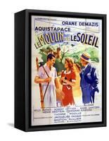 Affiche Du Film Le Moulin Dans Le Soleil De Marcdidier 1938-null-Framed Stretched Canvas
