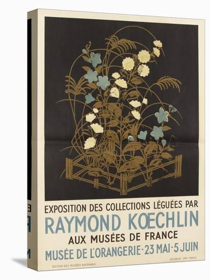 Affiche : Exposition des collection léguées par Raymond Koechlin-null-Stretched Canvas