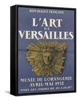 Affiche : L'art de Versailles-null-Framed Stretched Canvas