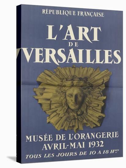 Affiche : L'art de Versailles-null-Stretched Canvas