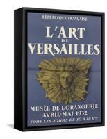 Affiche : L'art de Versailles-null-Framed Stretched Canvas