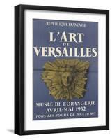 Affiche : L'art de Versailles-null-Framed Giclee Print