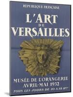 Affiche : L'art de Versailles-null-Mounted Giclee Print