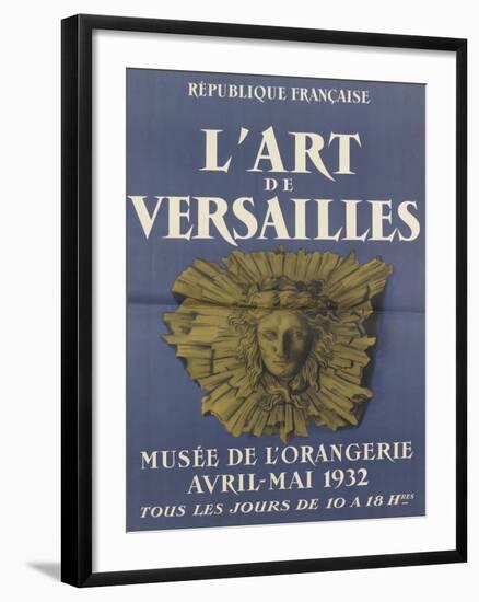 Affiche : L'art de Versailles-null-Framed Giclee Print