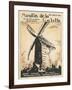 Affiche On danse au Moulin de la Galette en l'an 1295-null-Framed Giclee Print