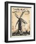 Affiche On danse au Moulin de la Galette en l'an 1295-null-Framed Giclee Print