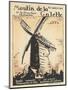 Affiche On danse au Moulin de la Galette en l'an 1295-null-Mounted Giclee Print