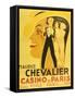 Affiche Pour La Revue Paris En Joie Au Casino De Paris Dans Laquelle Chante Maurice Chevalier, 1937-null-Framed Stretched Canvas