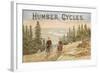 Affiche publicitaire de la maison Humber Cycles-null-Framed Giclee Print