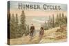 Affiche publicitaire de la maison Humber Cycles-null-Stretched Canvas