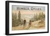 Affiche publicitaire de la maison Humber Cycles-null-Framed Giclee Print