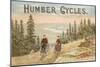 Affiche publicitaire de la maison Humber Cycles-null-Mounted Giclee Print