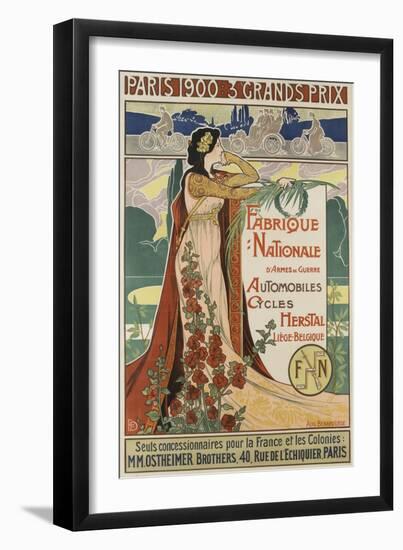 Affiche publicitaire Herstal-null-Framed Giclee Print