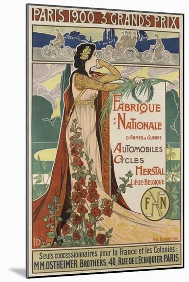 Affiche publicitaire Herstal-null-Mounted Giclee Print
