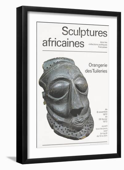 Affiche : Sculptures africaines dans les collections publiques françaises-null-Framed Giclee Print